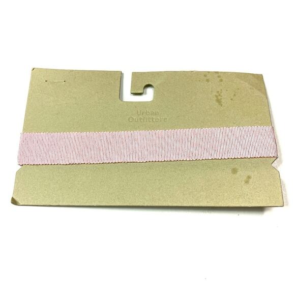 3/$30 Urban Outfitters | Pink Sparkly Ribbon Choker Necklace NWT - Picture 1 of 5